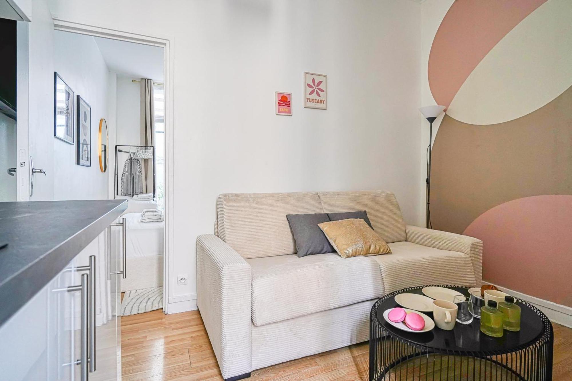 Appartement Equipe Dans Le Quartier Montparnasse Paris Exterior foto